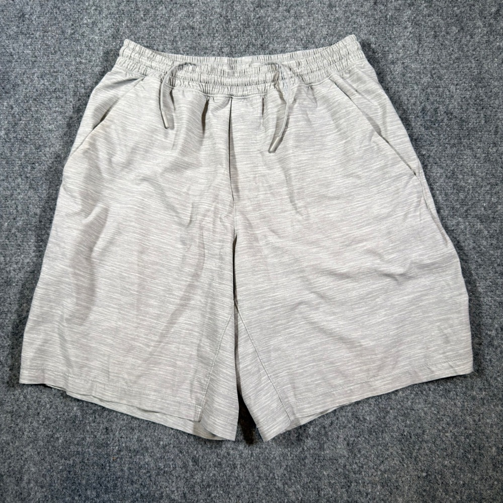 Lululemon Pace Breaker Athletic Shorts Mens M 9: Inseam Grey Lightweight